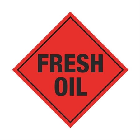 Fresh Oil Sign